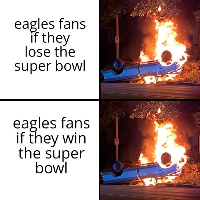 Eagles winning meme