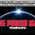 One punch.    man