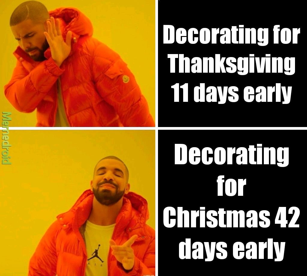 November in a nutshell - meme