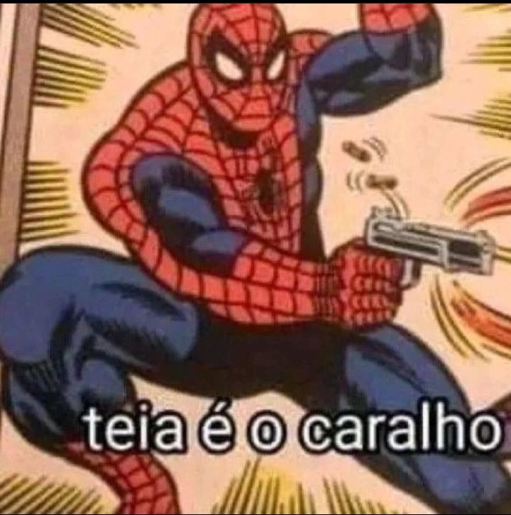 Homem Aranha carioca - meme