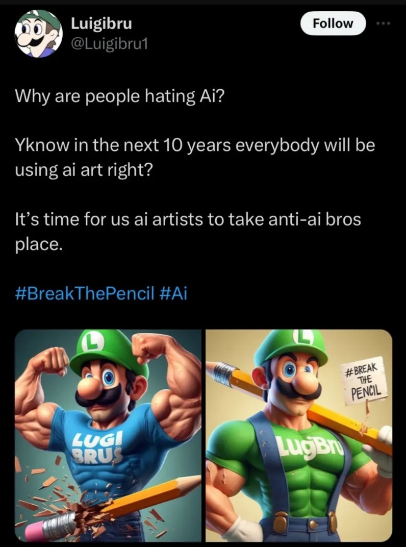 The fact this troll triggered majority of Twitter says a lot about Twitter artists - meme