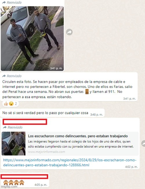 Señoras por whatsapp la lían como nadie - meme