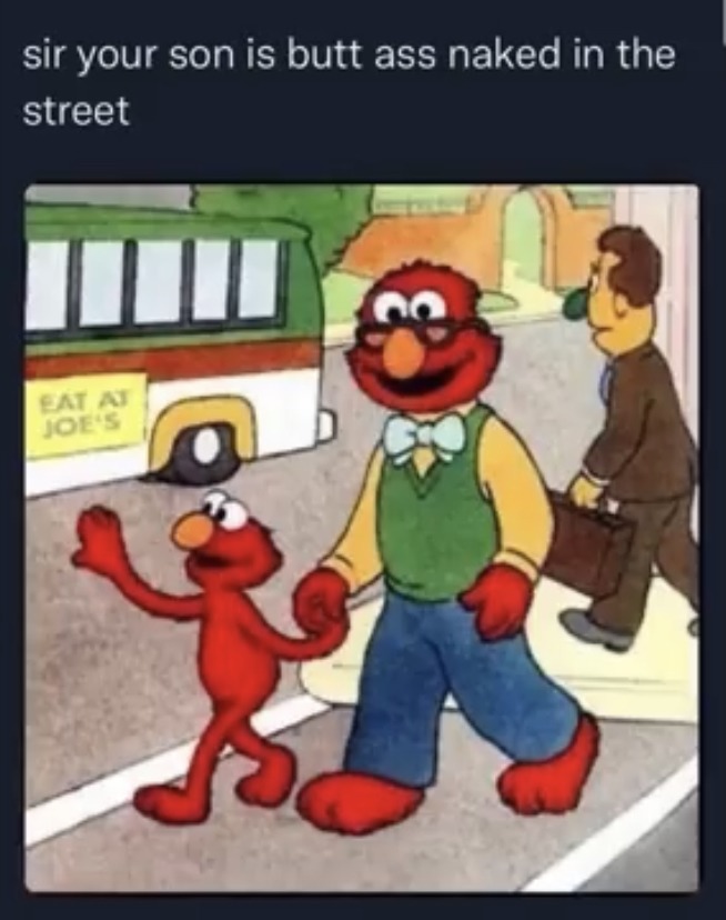 ELMO! WHAT THE F*CK ARE YOU DOING - meme