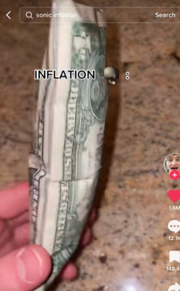 Inflación literal - meme