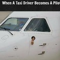 When a taxy driver becomes a pilot