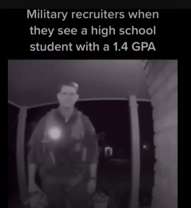 Military recruiters - meme