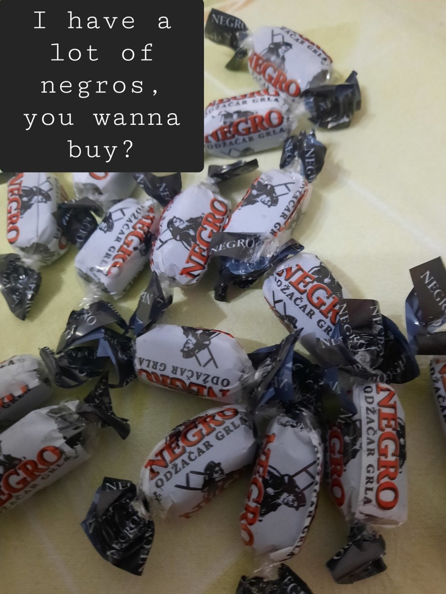 Negro the sweet - meme