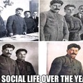 Social life over the years