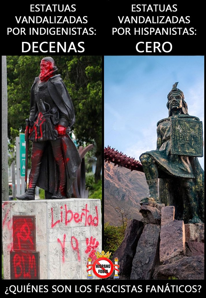 Jamás se verá una estatua de alguno de estos emperadores siendo vandalizada - meme