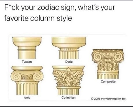 Forget horoscopes, pick a column style - meme