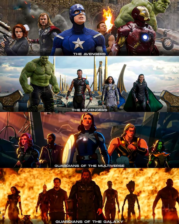 thor and the asgardians of the galaxy - meme