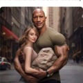 If The Rock and Emma Stone had a baby
