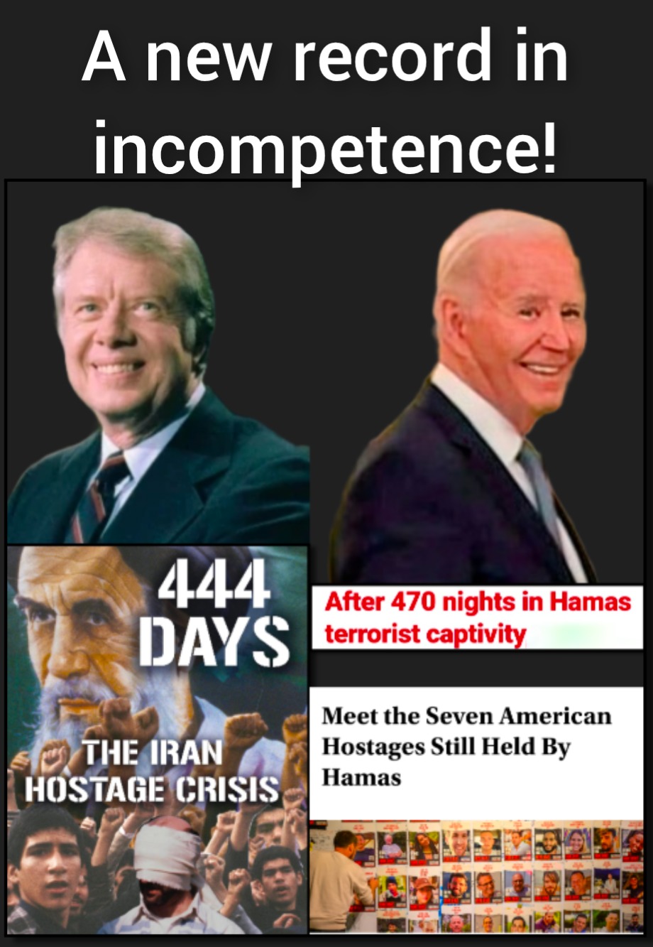 Biden Breaking Unbreakable Records! - meme