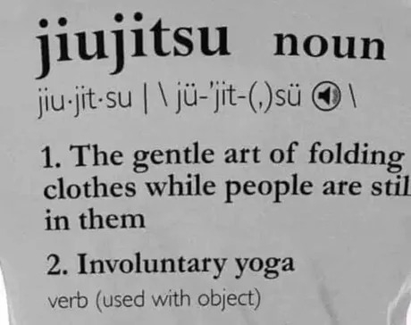 Jiujitsu meme