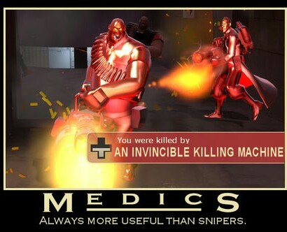 Medic mains for the win - meme
