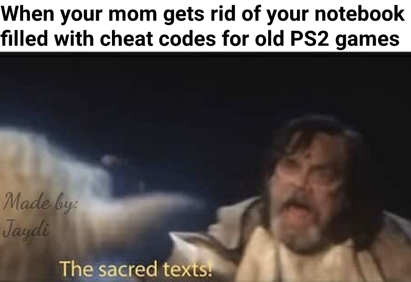 What's your favorite cheat code? - meme