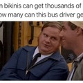 Dongs in a bus driver