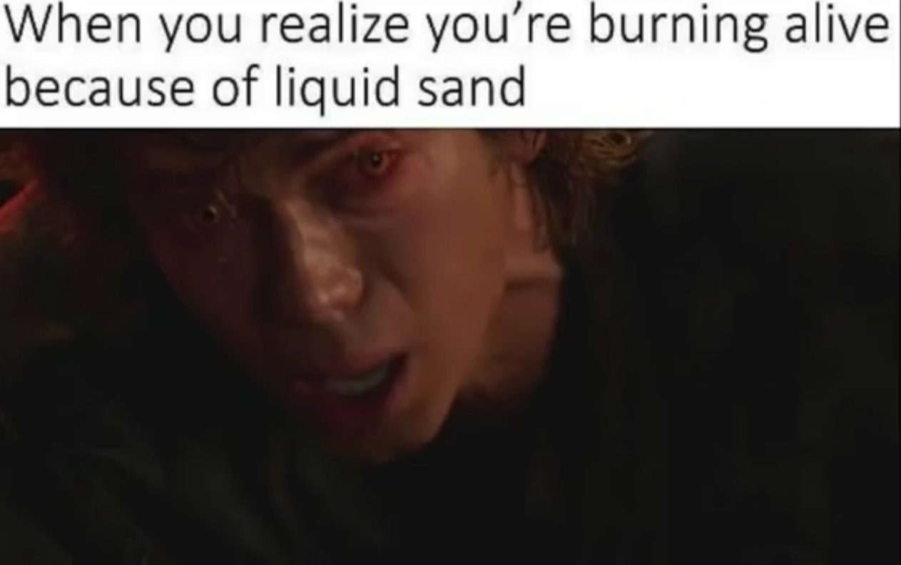 Anakin was L I T - meme