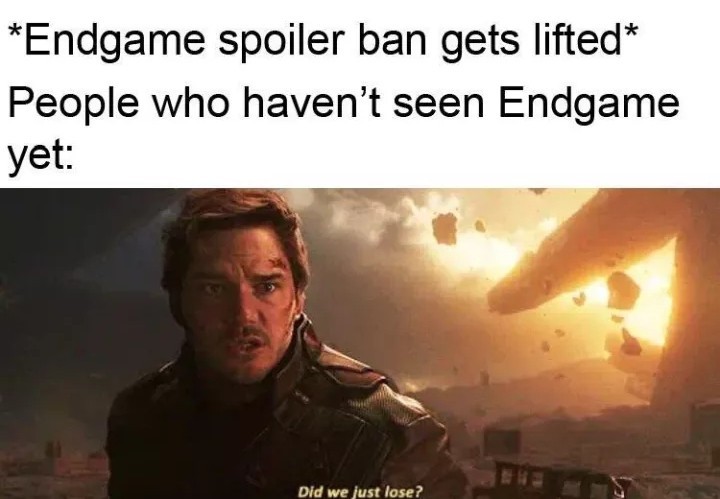 The ban has been lifted, and so they shall flow forth - meme