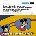 Disney... sigue insistiendo con esas mamadas de los LGBT