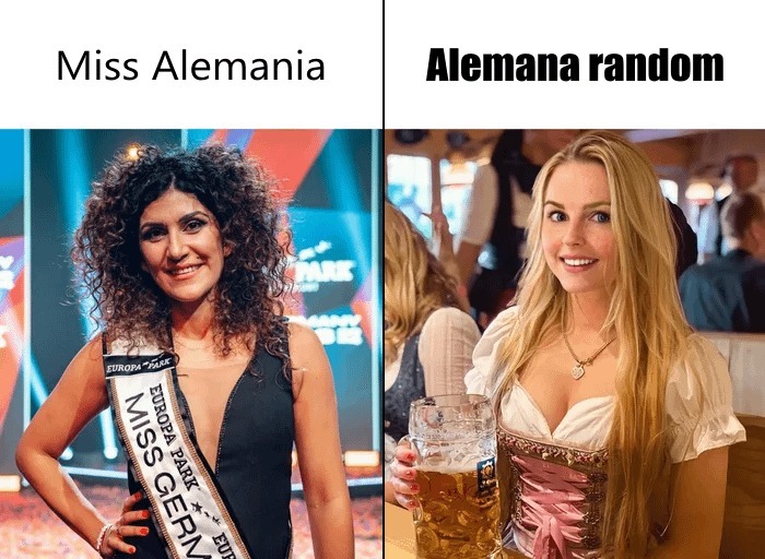 Miss Alemania (no es broma) - meme