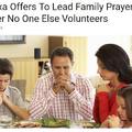 Alexa offers to lead family prayer after no one else volunteers