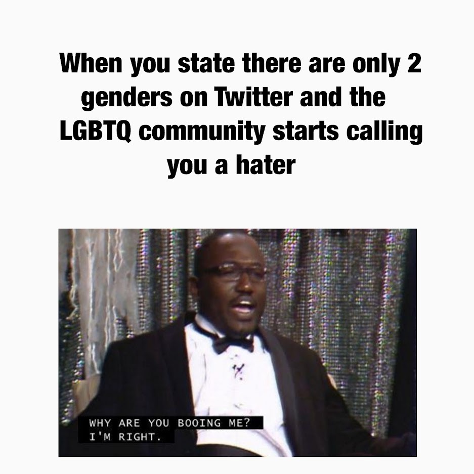 LGBTQ sucks - meme