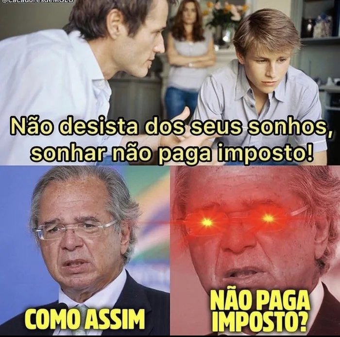 Paulo Guedes mito - meme