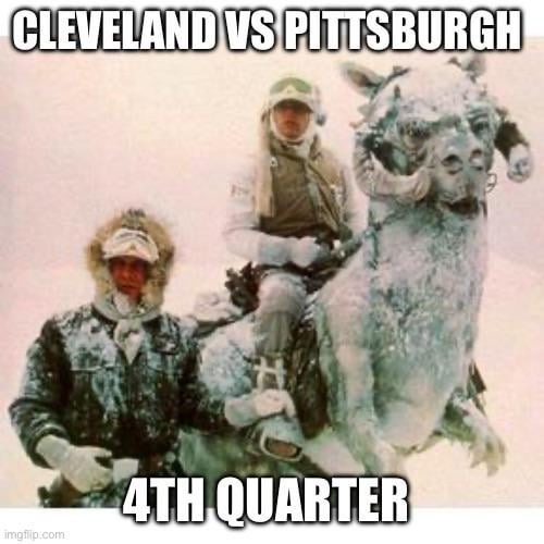 Cleveland Browns vs Pittsburgh Steelers meme