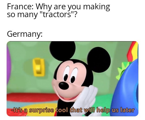 SURPRISE! *Invades all of Europe* - meme