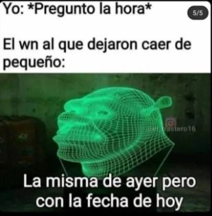 Mañana es año nuevo - meme
