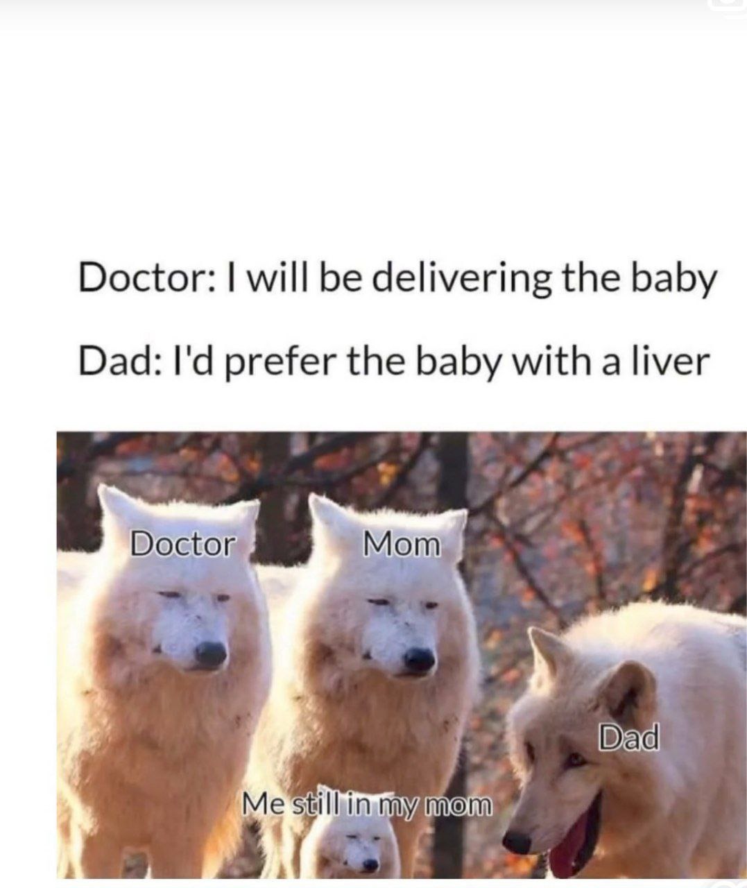 A gentle memory of that delivery room moment - meme