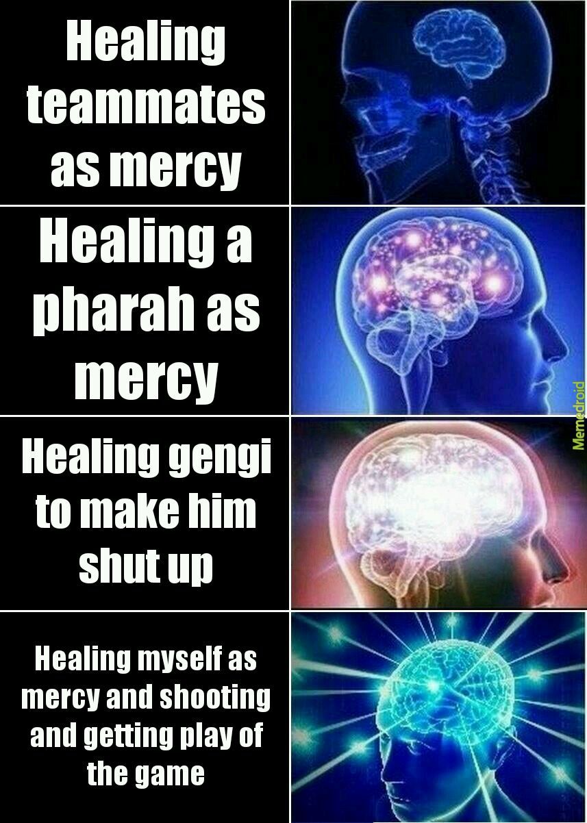 Mercy be savage - meme