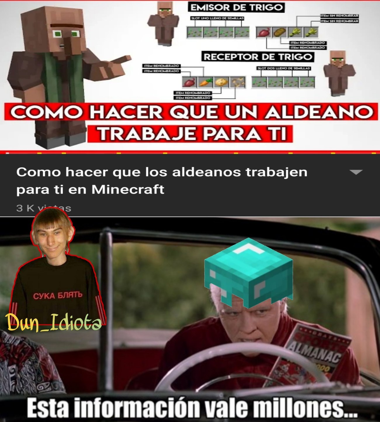 Meme de Minecraft