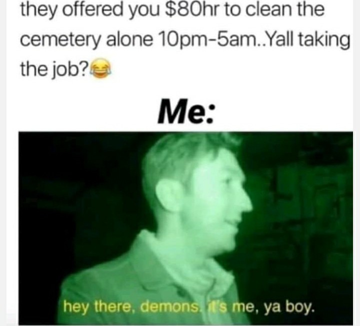 Hey there demons its ya boy - meme