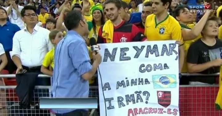 Neymar depois do jogo de ontem - meme