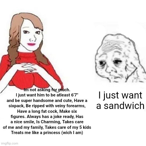 Just a sandwich - meme