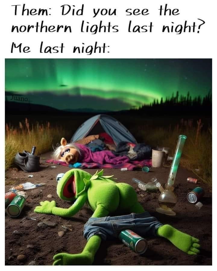 Northern Lights - meme