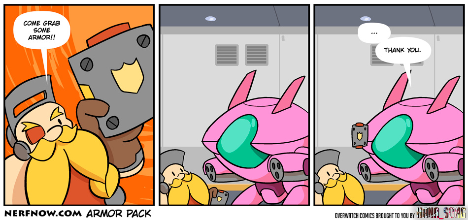 #4 of Overwatch Series | Any wishes for another game? | DISCLAIMER: I am NOT the creator of this comic, credits go to NERFNOW.COM ! | - meme