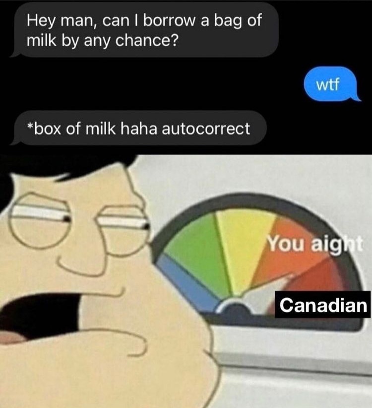 Canadian - meme