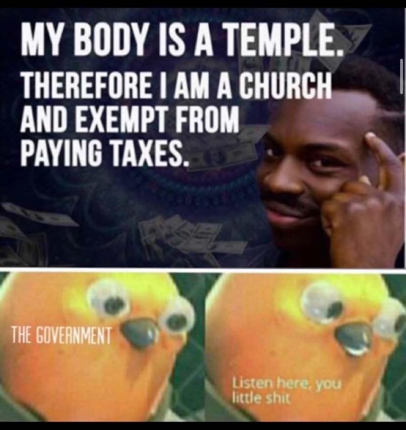 Tax Free - meme