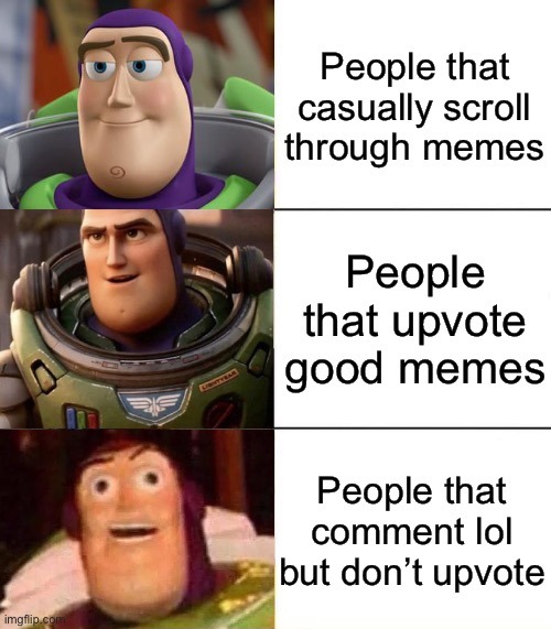 3 things about upvote - meme