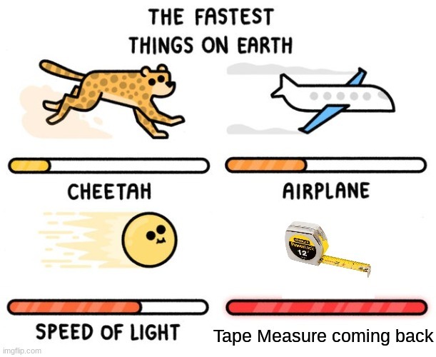 these tape measure - meme