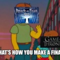 Attack on Titan series finale meme