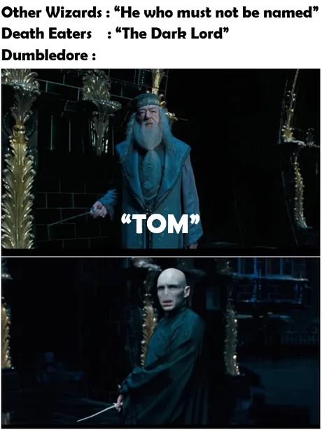 Tom riddle - meme