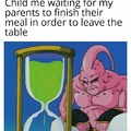 waiting as a child was hard