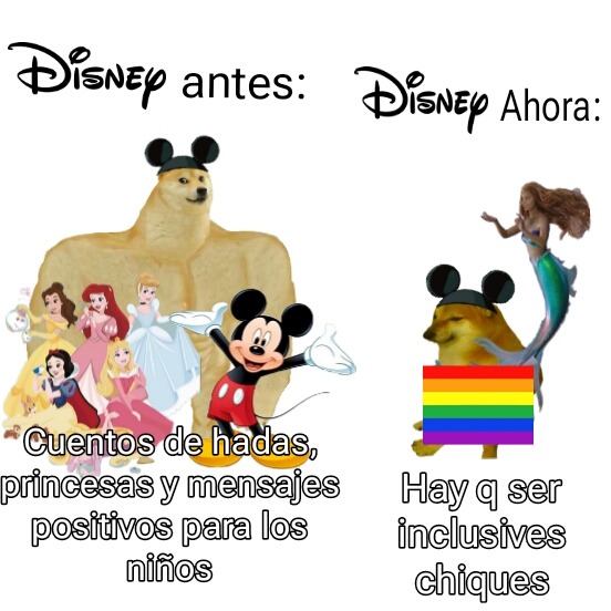 Disney porque  - meme