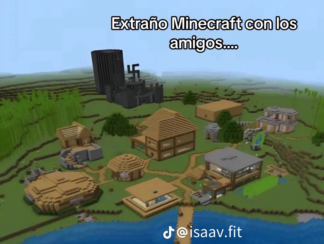 Extraño Minecraft... - meme