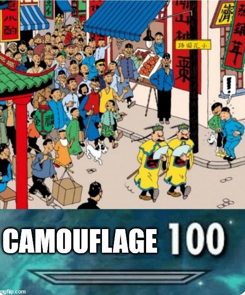 Drolement discret ces dupond ! Aussi regarde Les tags - meme
