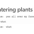 Naughty plants